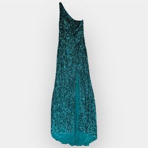 Sherri Hill 54430 Jade size 8